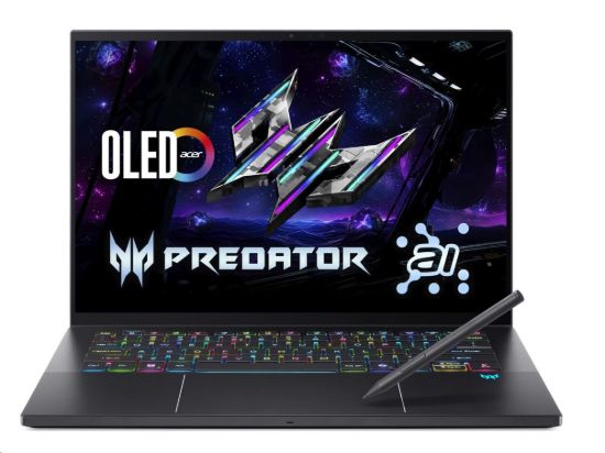 Obrázek ACER NTB Predator Triton 14 AI (PT14-52T-97UC),Ultra 9 288V,14.5" 2880x1800,32GB,2TB SSD,RTX 5070,W11 Pro,Charcoal Black