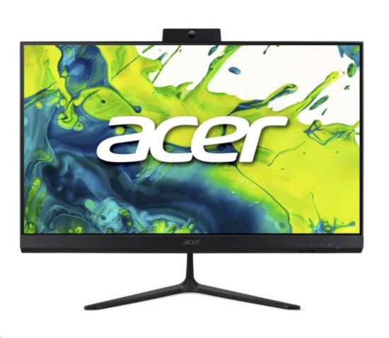 Obrázek BAZAR - ACER PC AiO Aspire C24-2YE13U5UNL,i3-1305U,23.8" FHD,8GB,512GB SSD,UHD,Linux,Black - Poškozený obal (Komplet)