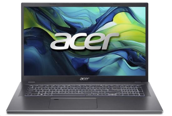 Obrázek ACER NTB Aspire 17 (A17-51M-91JH),i9-13900H,17.3" FHD,32GB,1TB SSD,UHD,W11 Home,Steel Gray