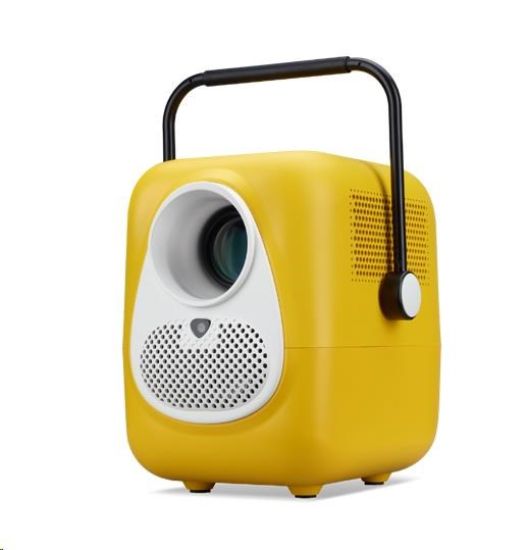 Obrázek Acer Projektor AOpen QF23s Smart LED,FHD,250 ANSI,1000:1,30000h,HDMI,USB,Repro,Wifi,Yellow