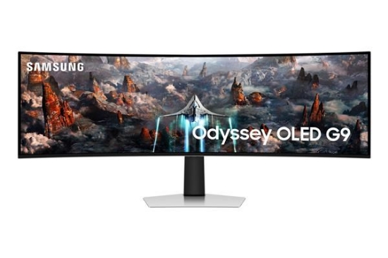 Obrázek SAMSUNG MT LED LCD 49" Odyssey OLED G9(G93SC) LS49CG934SUXEN -prohnutý,OLED,Double QHD, 5120x1440, 0,03ms, 240Hz