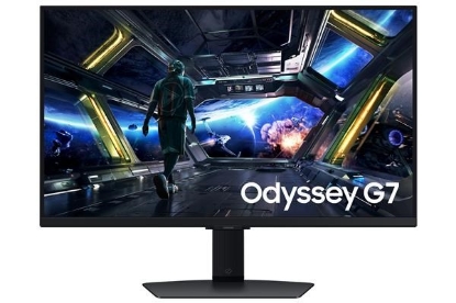 Obrázek SAMSUNG MT LED LCD Gaming Smart Monitor 27" Odyssey G70D - rovný,4K,IPS,144Hz,1ms,Pivot