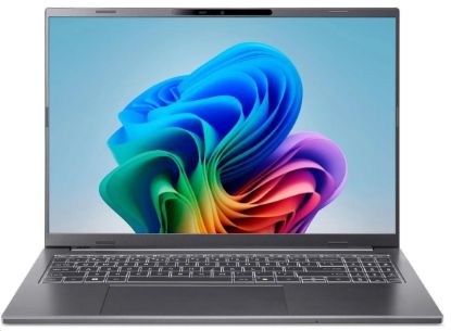 Obrázek ACER NTB Aspire 16 AI (A16- 61M- R1WE), R5 AI 330, 16"WUXGA, 16GB, 512GB SSD, Radeon 820M, W11H, Gray