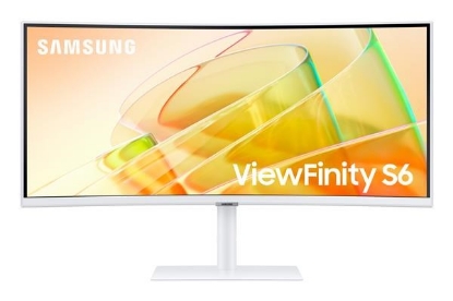 Obrázek SAMSUNG MT LED LCD Monitor 34" ViewFinity LS34C650TAUXEN - prohnutý,VA ,DisplayPort