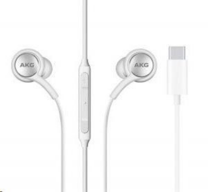 Obrázek Samsung stereo sluchátka EO-IC100BWE, USB-C, bílá
