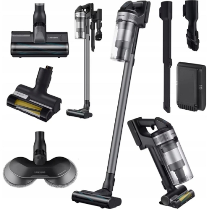 Obrázek Samsung Stick vacuum AC Dry HEPA Bagless 0.8 L 550 W Black, Grey, EU