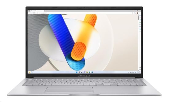 Obrázek ASUS NTB Vivobook 17 (X1704VA-AU859W), i3-1315U, 17.3" 1920 x 1080, 8 GB, 512 GB SSD, UMA, W11 Home, Silver
