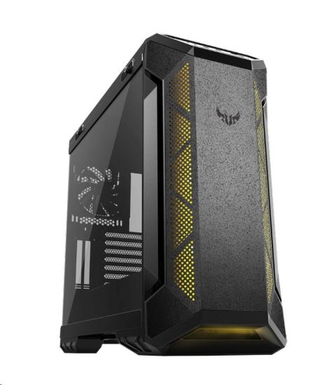 Obrázek BAZAR - ASUS skříň TUF GAMING GT501 BLACK AURA, EATX, Mid- Tower, černá - Poškozený obal (Komplet)