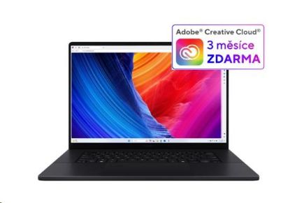 Obrázek ASUS NTB ProArt P16 (H7606WM- OLED011X), AI 9 HX 370, 16" 4K OLED, 32GB, 2TB SSD, Radeon 890M+RTX 5060, W11P, Black