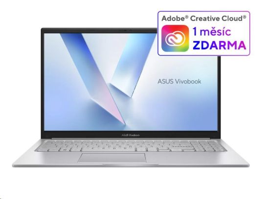 Obrázek ASUS NTB Vivobook 15 (X1504VA- BQ4037W), i3- 1315U, 15.6" FHD, 8GB, 512GB SSD, Intel, W11 Home, Cool Silver