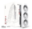 Obrázek XFX Quicksilver AMD Radeon RX 9070 XT 16GB GDDR6, Magnetic Air Edition white