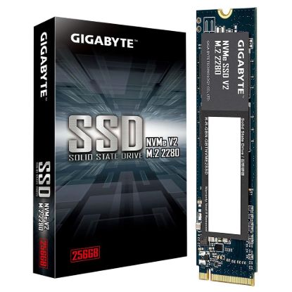 Obrázek GIGABYTE SSD NVMe V2 256GB, PCIe Gen3x4, M.2 2280, (R: 3200MB/ s, W: 1200MB/ s)