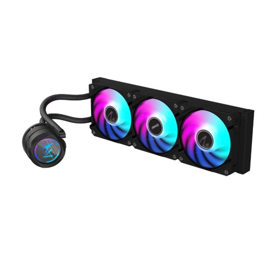 Obrázek GIGABYTE vodní chladič AORUS WATERFORCE 360 II, 3x120mm, ARGB
