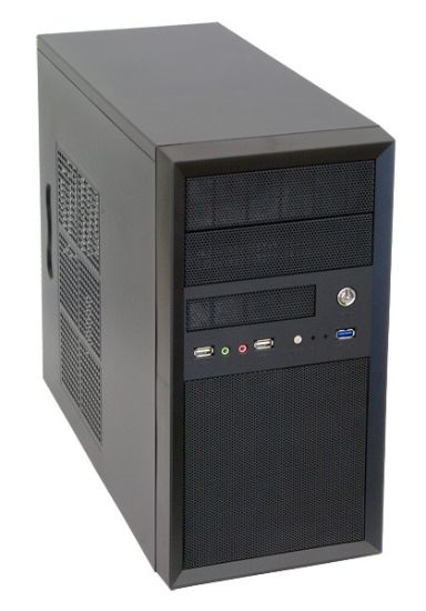 Obrázek BAZAR - CHIEFTEC skříň Mesh Series/ uATX, CT- 01B, Black, USB 3.0 - Po opravě (Komplet)