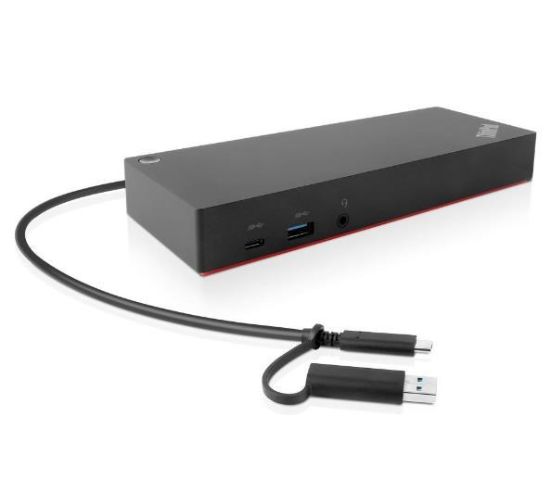 Obrázek BAZAR - LENOVO dokovací stanice ThinkPad Hybrid USB- C with USB- A Dock + 135W zdroj 2018 - Poškozený obal