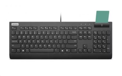 Obrázek LENOVO klávesnice drátová Smartcard Keyboard II CZ/ SK - USB, černá