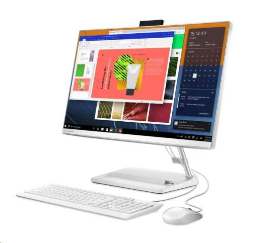 Obrázek LENOVO PC AiO IdeaCentre 3 24ALC6 - Ryzen 5 7430U, 23.8" FHD IPS, 16GB, 1TBSSD, HDMI, Int. AMD Radeon, W11H, 2Y CC