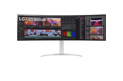 Obrázek LG MT IPS LED 49" 49WQ95C - NanoIPS, 5120x1440, 32:9, HDMI, DP, USB-C, zakriven, nast. vyska, repro