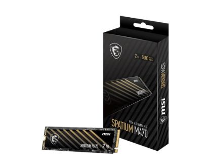 Obrázek MSI SSD SPATIUM M470 PRO, 2TB, M.2 2280, PCIe Gen4x4 NVMe 1.4, R:6000/W:5000MB/s