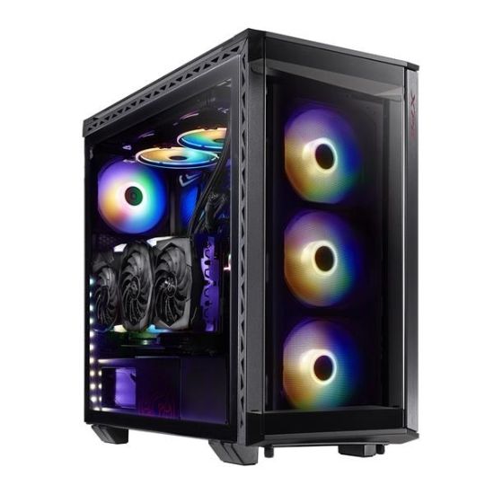 Obrázek ADATA XPG case BATTLECRUISER Mid-Tower, bez zdroje, 4x 120mm ARGB Fan, Černá