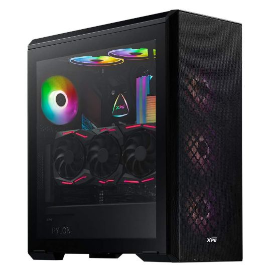 Obrázek ADATA XPG case DEFENDER Mid-Tower, bez zdroje, 3x 120mm Fan, Černá