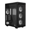 Obrázek ADATA XPG case BATTLECRUISER II Mid- Tower, bez zdroje, 4x 120mm ARGB Fan, Černá