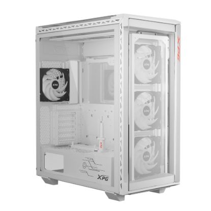 Obrázek ADATA XPG case BATTLECRUISER II Mid-Tower, bez zdroje, 4x 120mm ARGB Fan, Bílá