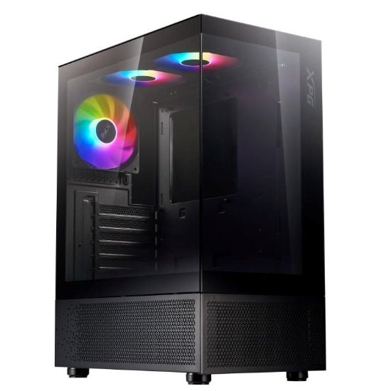 Obrázek ADATA XPG case INVADER X MINI Mid-Tower, bez zdroje, 5x 120mm Fan, Černá