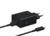 Obrázek Samsung Dual USB- C 50 W Cestovní nabíječka + USB- C Datový Kabel Black