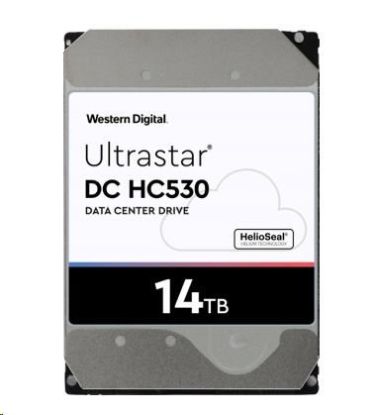 Obrázek Western Digital Ultrastar® HDD 14TB (WUH721414AL5204) DC HC530 3.5in 26.1MM 512MB 7200RPM SAS 512E SE P3 (GOLD SAS)