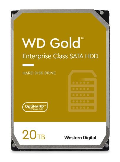 Obrázek WD GOLD WD201KRYZ 20TB SATA/ 6Gb/s 512MB cache 7200 ot., CMR, Enterprise