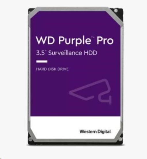 Obrázek WD PURPLE PRO WD142PURP 14TB, SATA III 3.5", 512MB 7200RPM, 255MB/s, CMR