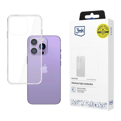 Obrázek 3mk Armor case pro Apple iPhone 14 Pro, čirá