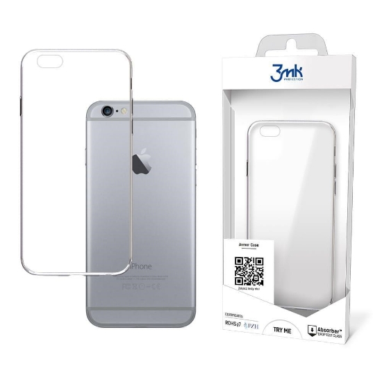 Obrázek 3mk Armor case pro Apple iPhone 6, 6s, čirý