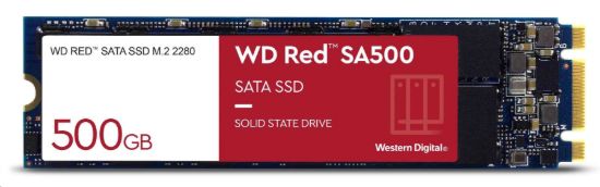 Obrázek BAZAR - WD RED SSD 3D NAND WDS500G1R0B 500GB M.2, (R:560, W:530MB/s) - Poškozený obal (Komplet)