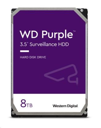 Obrázek BAZAR - WD PURPLE WD84PURZ 8TB SATA/600 128MB cache, Low Noise, 180MB/s, CMR