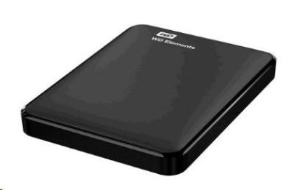 Obrázek BAZAR VADNE - WD Elements Portable 5TB, Externí HDD, USB 3.0, černá