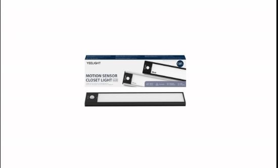 Obrázek Yeelight Motion Sensor Closet Light A20-black,  4000K (studená bílá)