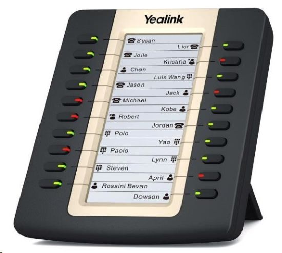 Obrázek Yealink EXP20 expanzní modul, LCD, 20 tl., pro T27G/T27P/T29G