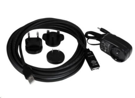 Obrázek Yealink USB2-EXT-10M s napájecím adaptérem