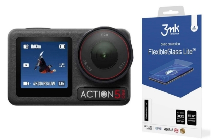Obrázek 3mk Cam Protection pro DJI Osmo Action 5 Pro (2x displej + 1x objektiv)