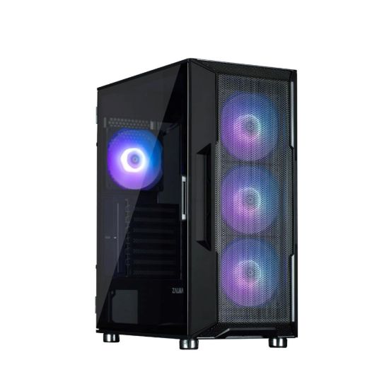 Obrázek ZALMAN case I3 NEO, Mid Tower, ATX, 2xUSB 3.0, 1xUSB 2.0, 4x 120mm ARGB Fan, černá