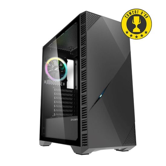 Obrázek ZALMAN case Z3 Iceberg, Mid Tower, ATX, 2xUSB 3.0, 1xUSB 2.0, 2x ARGB 120mm Fan, černá