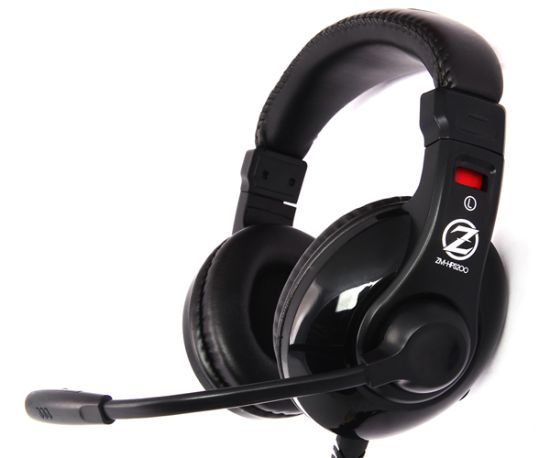 Obrázek Zalman headset ZM-HPS200 / herní / náhlavní / drátový / 40mm měniče / 2x 3,5mm jack