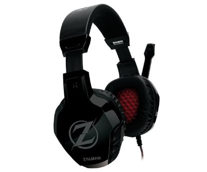 Obrázek Zalman headset ZM-HPS300 / herní / náhlavní / drátový / 50mm měniče / 2x 3,5mm jack