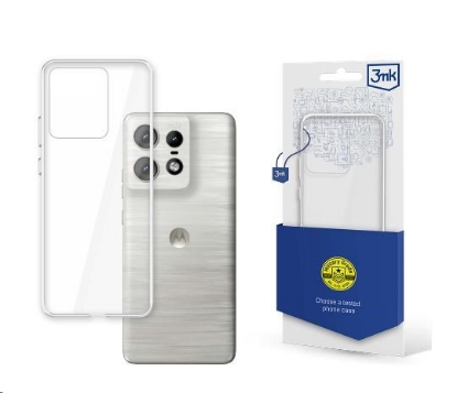 Obrázek 3mk Clear Case pro Motorola Moto Edge 50 Ultra, čirá