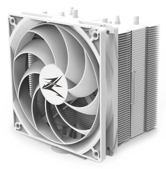 Obrázek Zalman chladič CPU CNPS10X Performa White / 135mm ventilátor / 4x heatpipe / PWM / výška 155mm / pro AMD i Intel / bílá