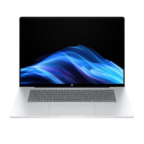 Obrázek NTB HP OmniBook 5 NG AI PC 16-bf0002nc,  16" OLED 2K, Snapdragon X Plus, 32GB, 1TB SSD, Win11, Silver, +3M GamePass