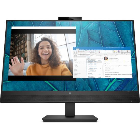 Obrázek HP LCD M27m Conferencing Monitor 27",1920x1080,IPS,300,1000:1, 5ms,DP,HDMI, 2xUSB,USB-C 65W docking,webcam, 2x2W