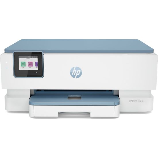 Obrázek HP All-in-One ENVY 7221e HP+ Surf Blue (A4, USB, Wi-Fi, BT, Print, Scan, Copy, Duplex)